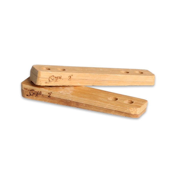 rayne-bamboo-rail-riser-pads-2-degree Switchback Longboards