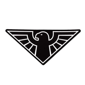 Zero Skateboards - Bird Sticker 7" x 3.5" - Black