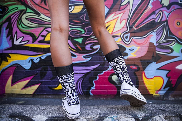 Hitsu Socks - Street Artist Series - One Size Fits All