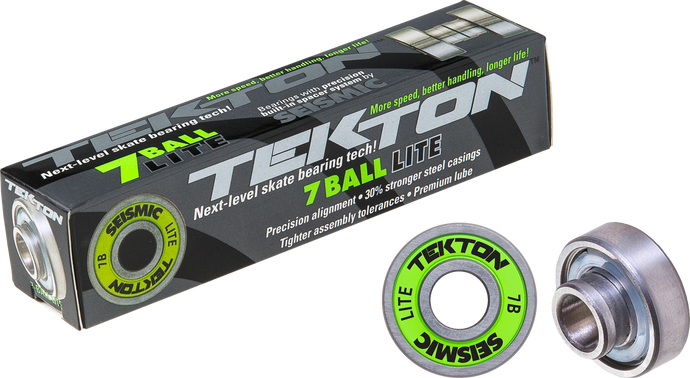 Seismic Skate - Tekton 7-Ball LITE+ Built-In Bearings