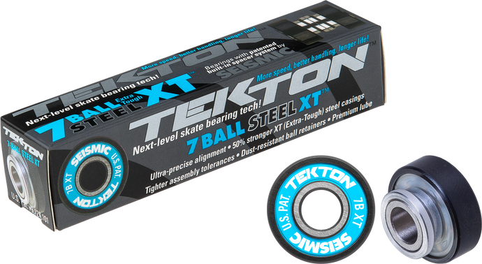 Seismic Skate - Tekton 7-Ball XT Built-In Bearings