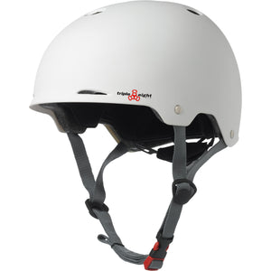 triple-8-gotham-dual-certified-helmet-matte-white Switchback Longboards