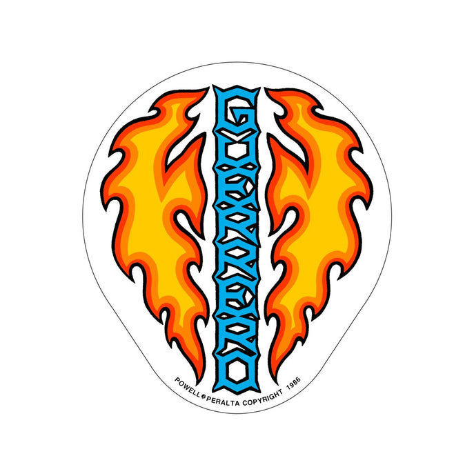 Powell Peralta - Tommy Guerrero Bones Brigade Dagger Sticker
