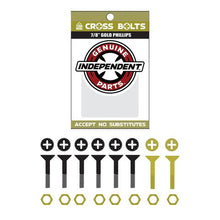 Independent Trucks - Cross Bolts Phillips Hardware - Multiple Colors/Lengths