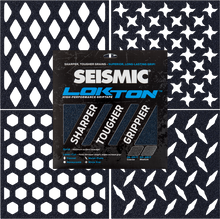 Seismic Skate - Lokton 60 Grit Medium Grip Tape - 3 Pack