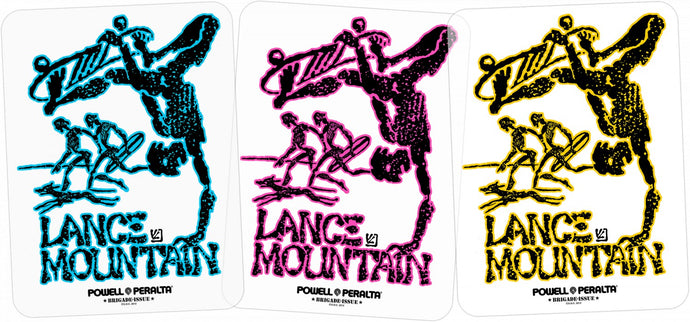 Powell Peralta - Lance Mountain Future Primitive Sticker - Assorted Colurs
