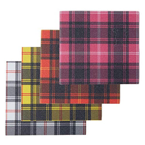 Grizzly Grip - Mini Plaid Grip Sheets - 4 Pack