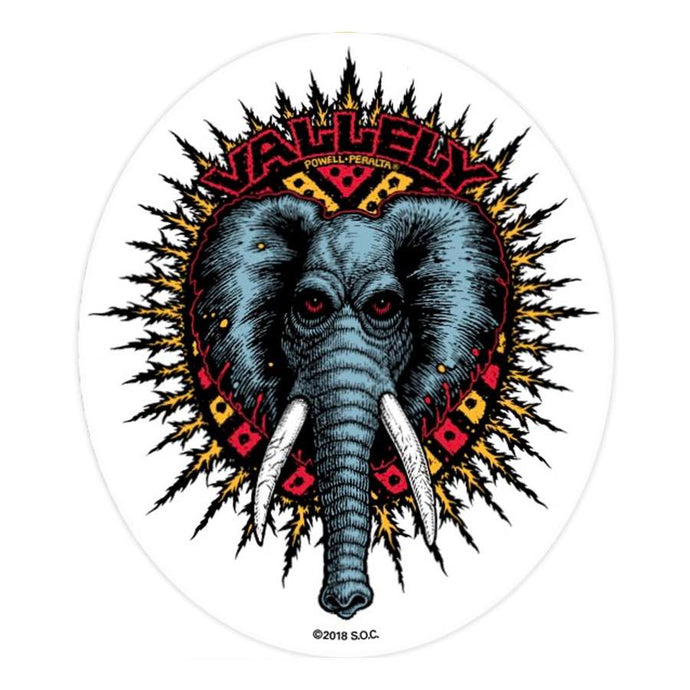 Powell Peralta Mike Vallely Elephant Sticker