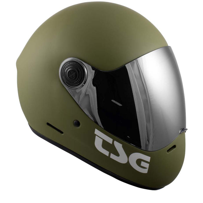 TSG - Pass Fullface Helmet - Matte Olive