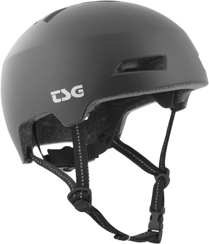 TSG - Status Helmet - Satin Black - Removable Light