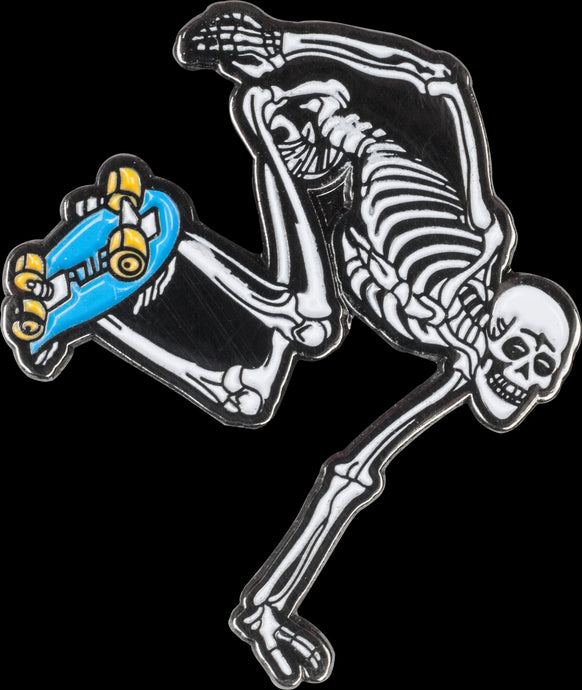 powell-peralta-pin-skateboarding-skeleton Switchback Longboards