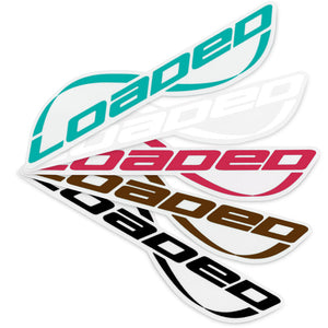 Loaded - Sticker 8.5" x 2" - Various Colours